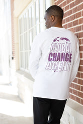 Global Change Agent – Long Sleeve - White